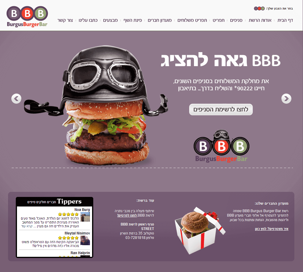 Tippers widget, 2011